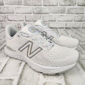 New Balance Fresh Foam 880 v11 Women Sz 9 B White Running Athletic Shoe W880A11